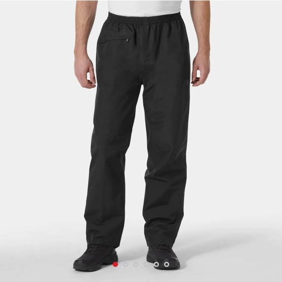 Helly Hansen Dubliner Rain Pants Men’s Small NWOT Waterproof Black - Picture 1 of 6